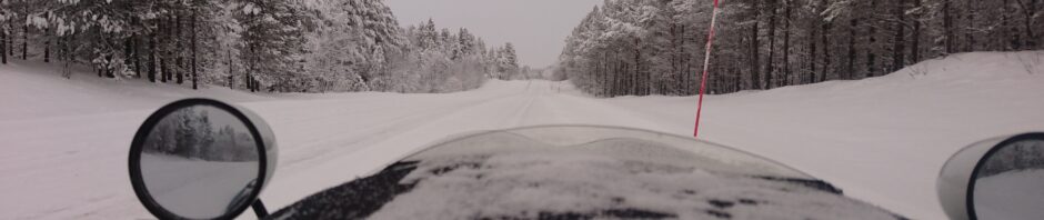 Velomobile Winter Tour Report 03